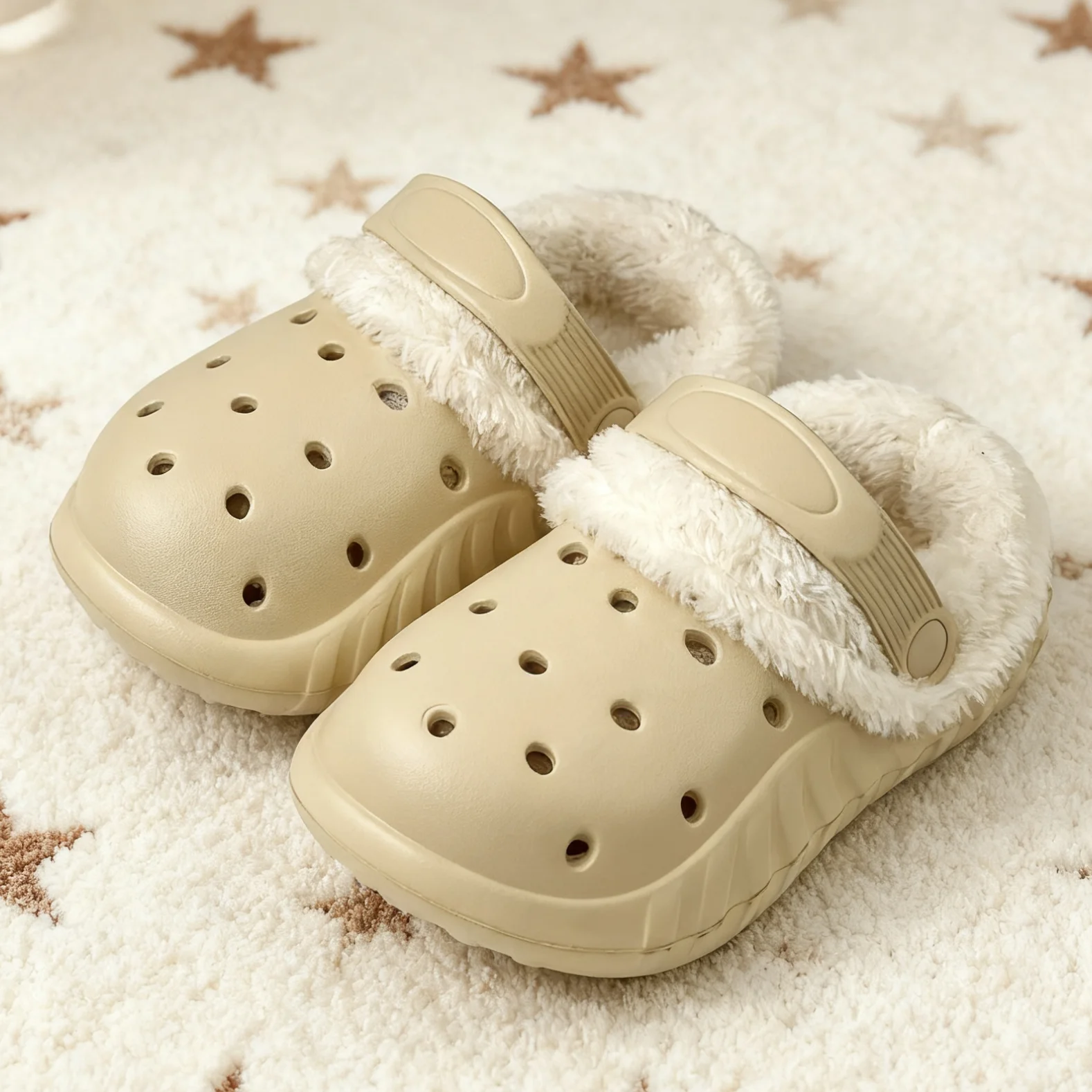 أحذية قطنية للأطفال مع شباشب قطنية كرتونية قطيفة وسميكة للأولاد والبنات في الخريف والشتاء، متوفرة #3