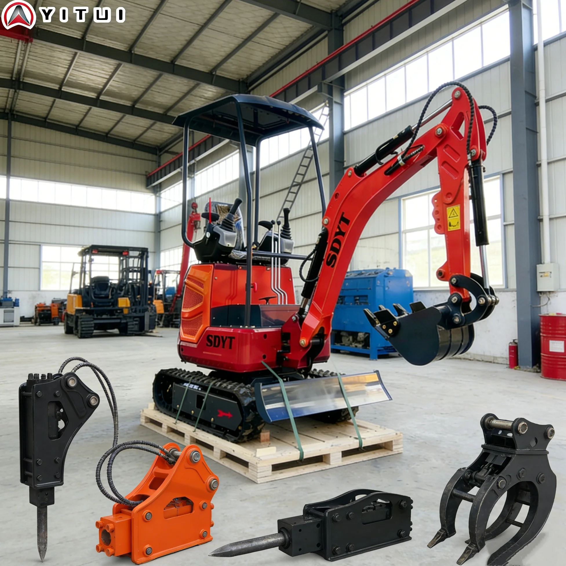 

2026 Best-Selling Model Customized Mini Excavator 2.0 Ton Ce User-Friendly Operation Diesel Digger Kubota Engine Fast Delivery