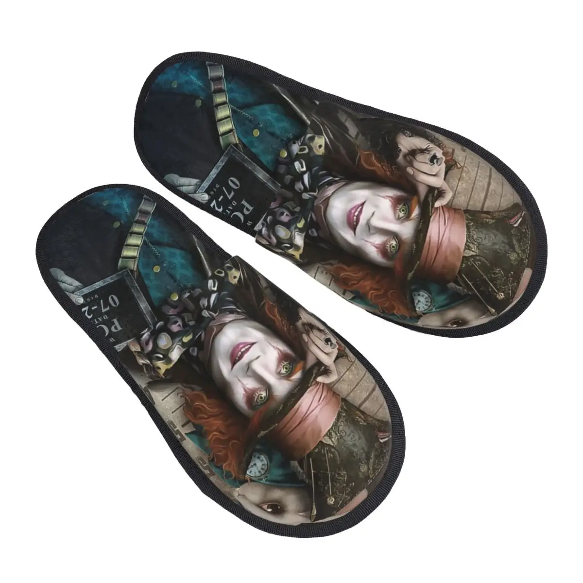 

Michael Myers Halloween Horror Movie Serial Killer Soft Scuff Memory Foam Slippers Women Spa House Shoes