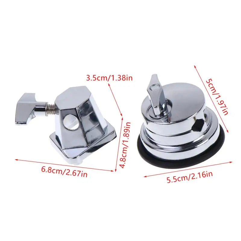 Alloy Floor Tom Leg Clamp Holder Mount Drums Maintenance Rack Holder Drum Holder Drum Kit Mount Bracket For Live Show