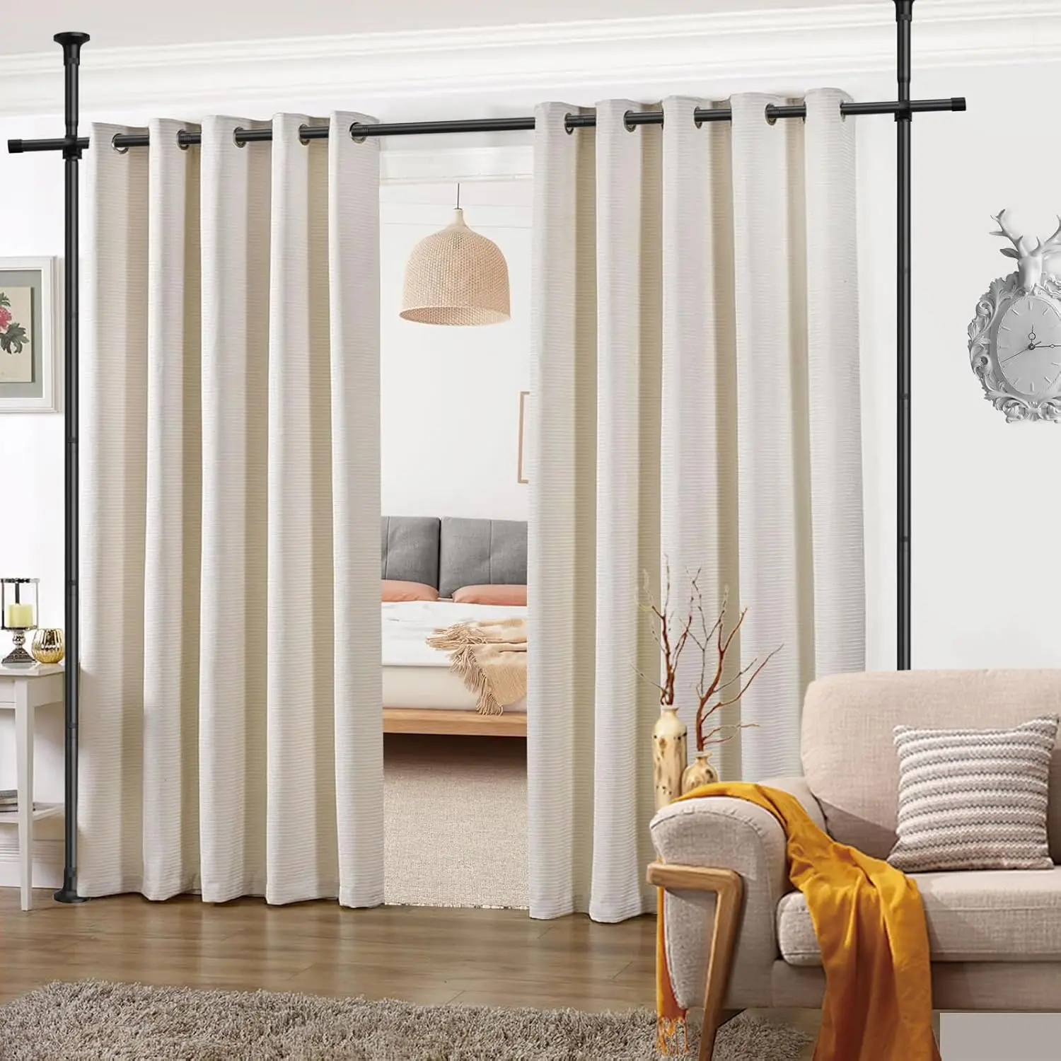 No drill temporary partition hospital partition sieve bed size hospital partition curtains