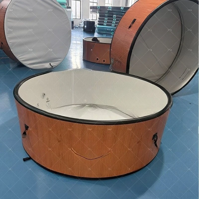 

Outdoor Inflatable Bubble Spa Pool Health Bathtub Bubble Pool Constant Temperature Heating Massage Spa Pool