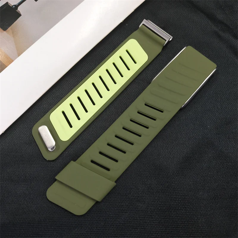 Compatible with WHOOP 5.0/MG Wrist Band Soft-Touch Silicone Waterproof Sweatproof Soft Adjustable Rubber Band for Whoop 5.0/MG