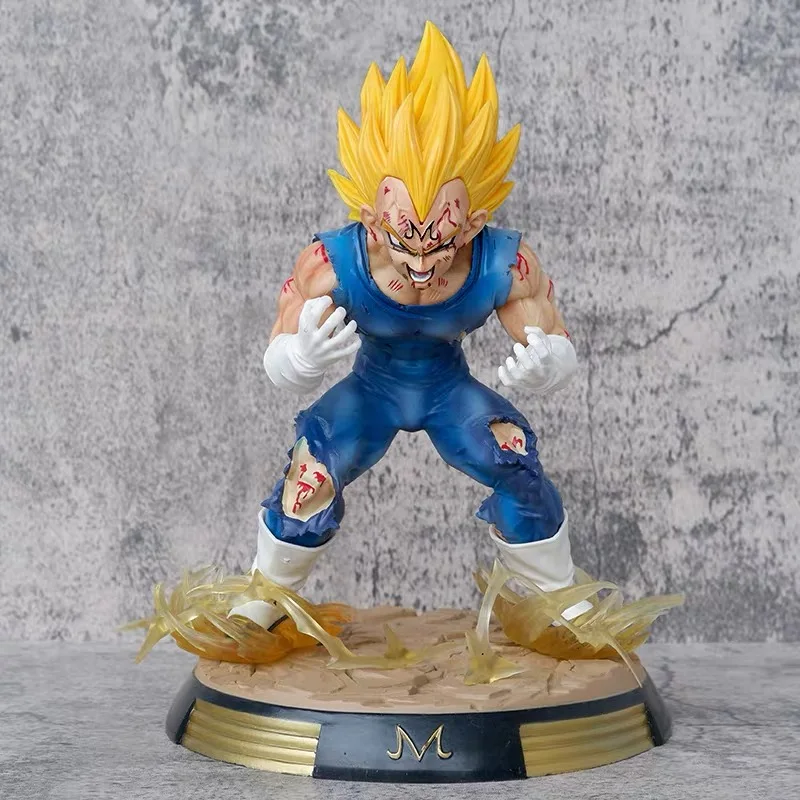 Figura de acción de Dragon Ball Z GK Vegeta, figura de Majin Vegeta, estatua de PVC con Base, modelo de colección, juguetes, regalos, 28CM