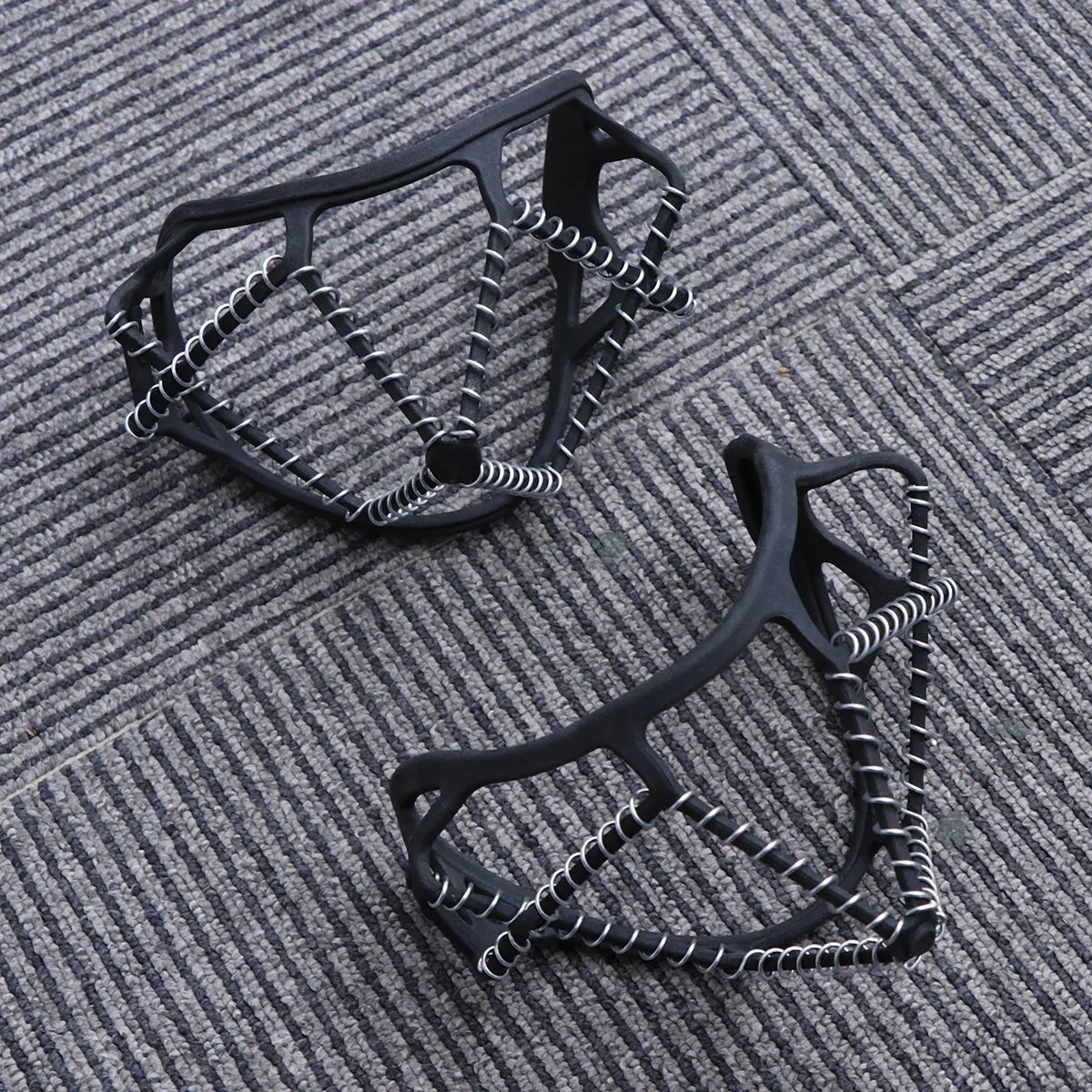 

1 Pair Anti-Skid Shoes Cover For Ice Snow Traction Crampons Lightweight Non-Slip Climbing Shoe Covers Outdoor Mountaineering