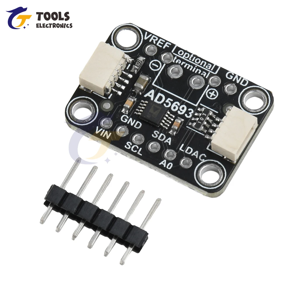 AD5693R I2C Interface 16-bit DAC Module Digital Signal Conversion Module