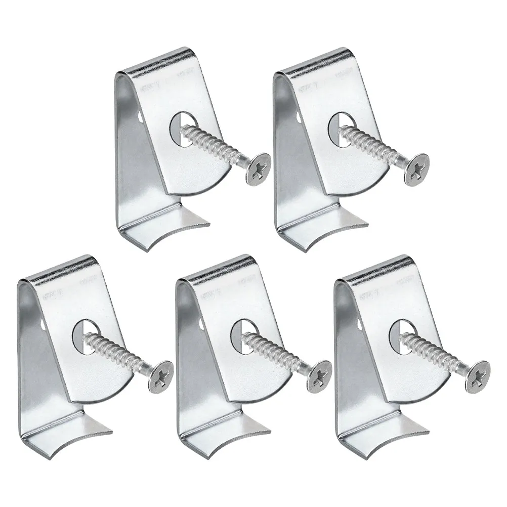 5Pcs Iron Flower Pot Clips Heavy Duty Wall Hooks Outdoor Garden Patio Terracotta Clay Pot Wall Latch