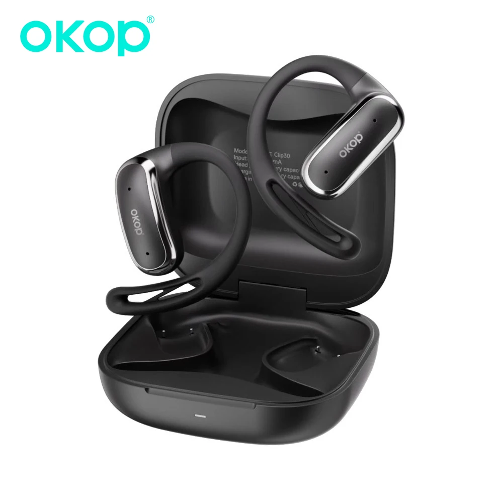 

OKOP AI Headset,Ear-hanging Bluetooth Headset,OWS Intelligent Noise Reduction Headset,Game Headset,Ultra-highSoundQualityHeadset