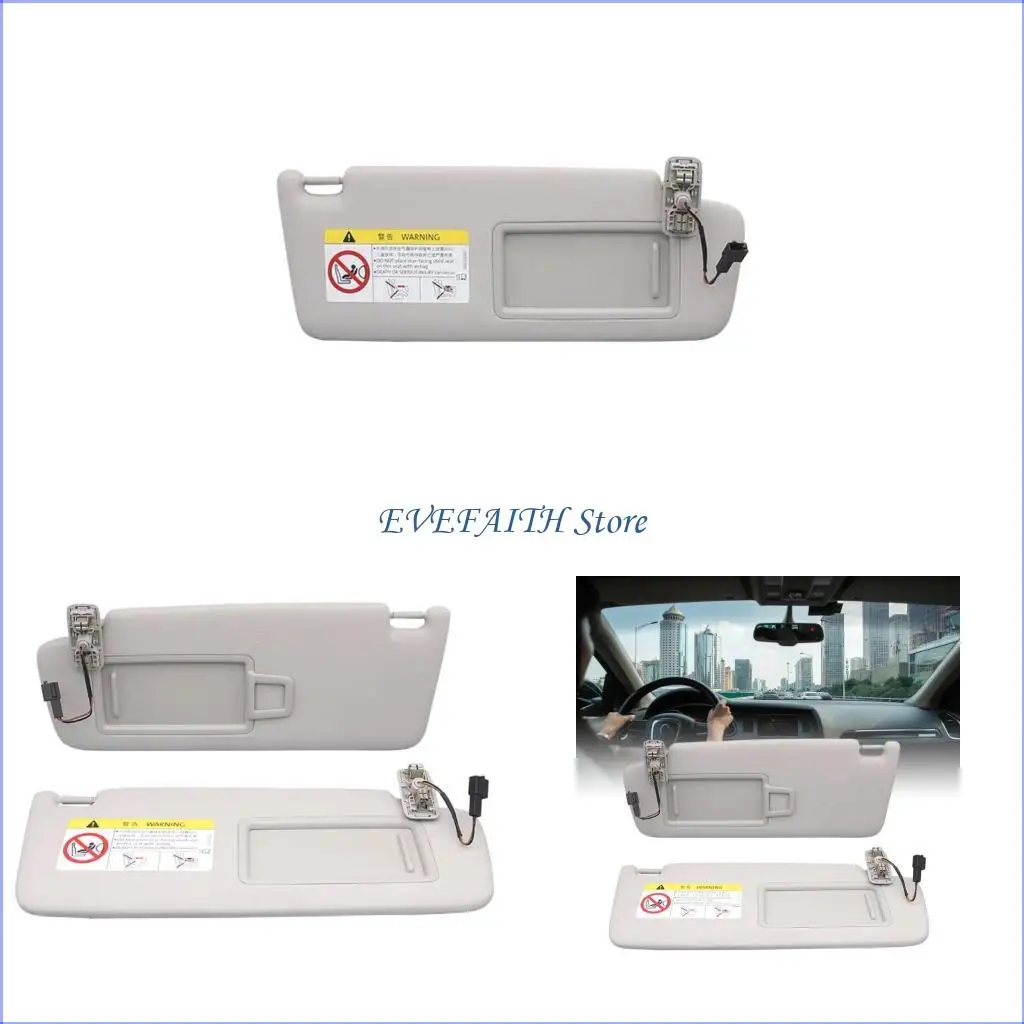 

124B UV Resistant Car Left Side Sunvisor Sunshade Easy To Mount For Golf 7 5GG857552