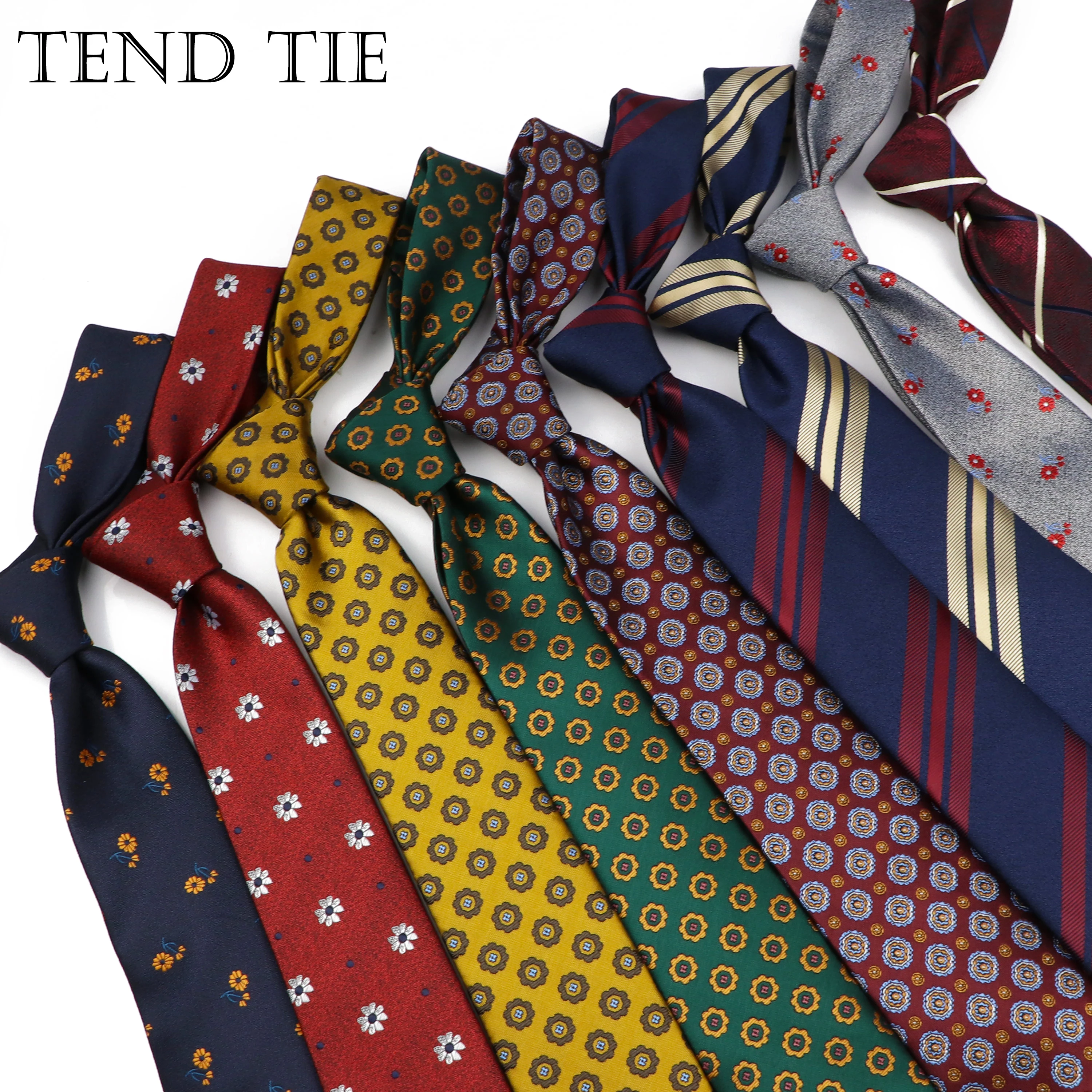 

Галстук мужской классический из полиэстера, 7 см, красный, зеленый, синий