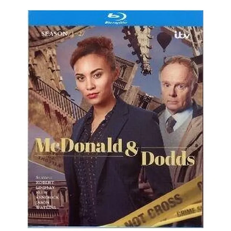 

High Definition British Drama Detective Partner Seasons 1–2 BD Blu-ray Disc 2-Disc Box