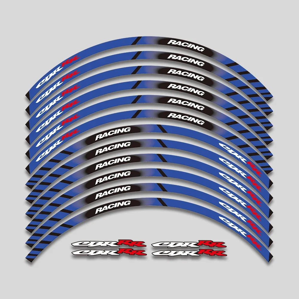 Voor Honda HRC REPSOL CBR 250RR 400RR 600RR 1000RR 17 inch Wielen Hub Stickers Motorfiets Accessoires Reflecterende Decals Strepen