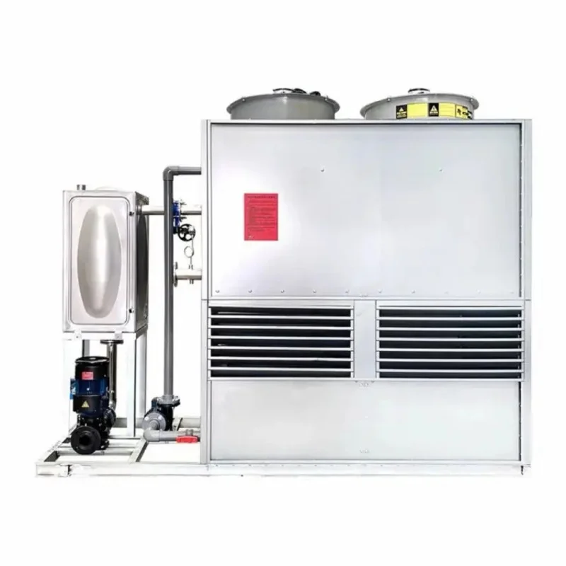 

Manufacturer supplied square mixed flow closed cooling tower Closed cooling tower counter current cooling tower Cooling water to