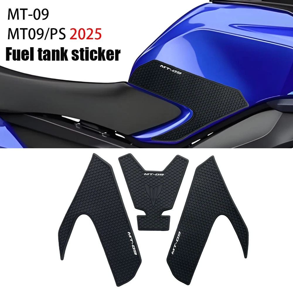 For Yamaha MT-09 MT09 SP 2024 2025 New Motorcycle Tank Pad Protector Sticker Decal Gas Knee Grip