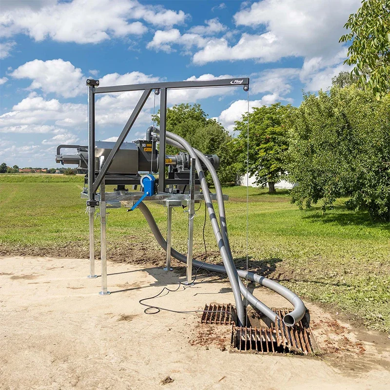 Efficient Animal Waste Cow Pig Chicken Dung Dewatering Manure Separator Machine/Animal Manure Solid Liquid Separator