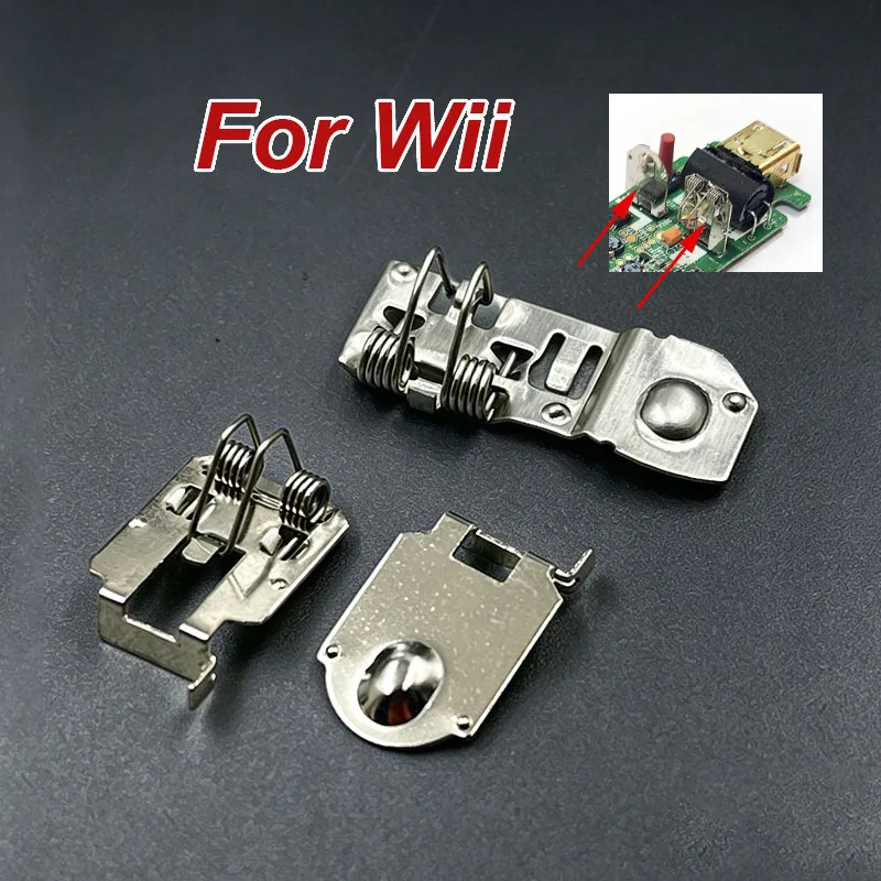 1Set Battery Holder For Wii Game Remote Controller Joystick Joypad Nunchuck Hand Curved Game Handle Accessory