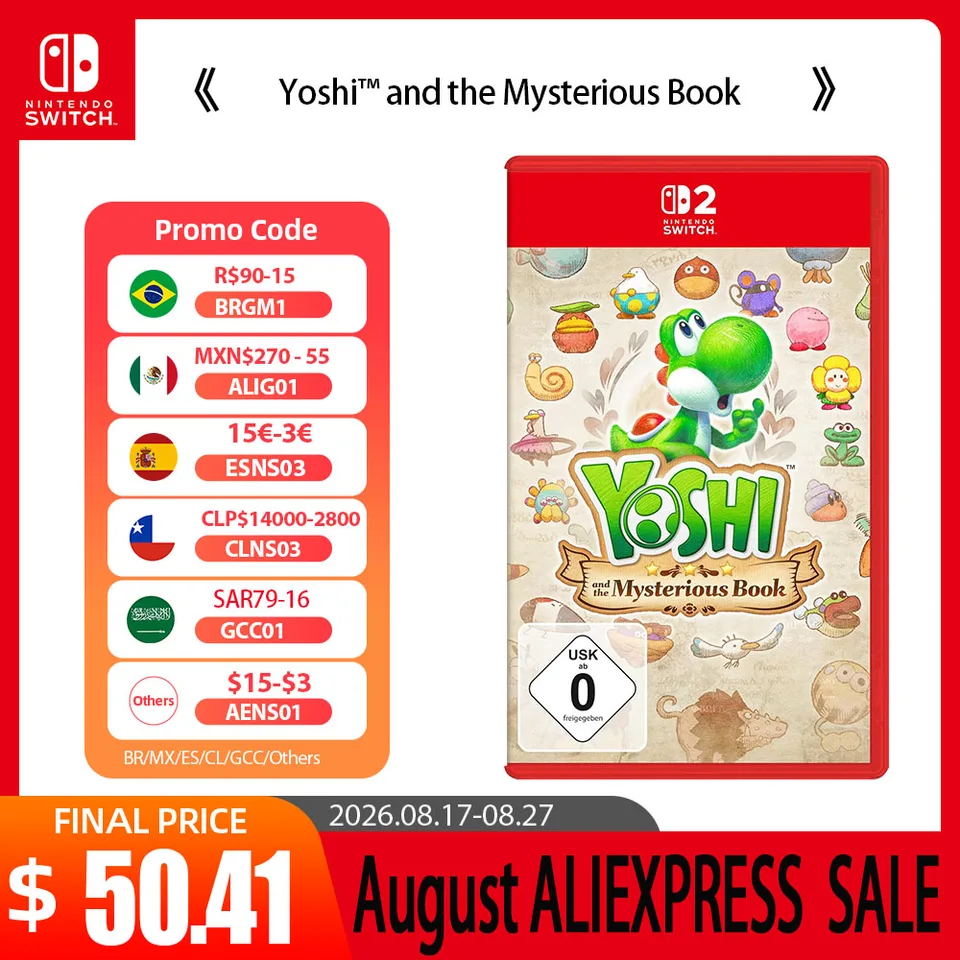 Nintendo Switch 2 -Yoshi™ and the Mysterious Book - Games