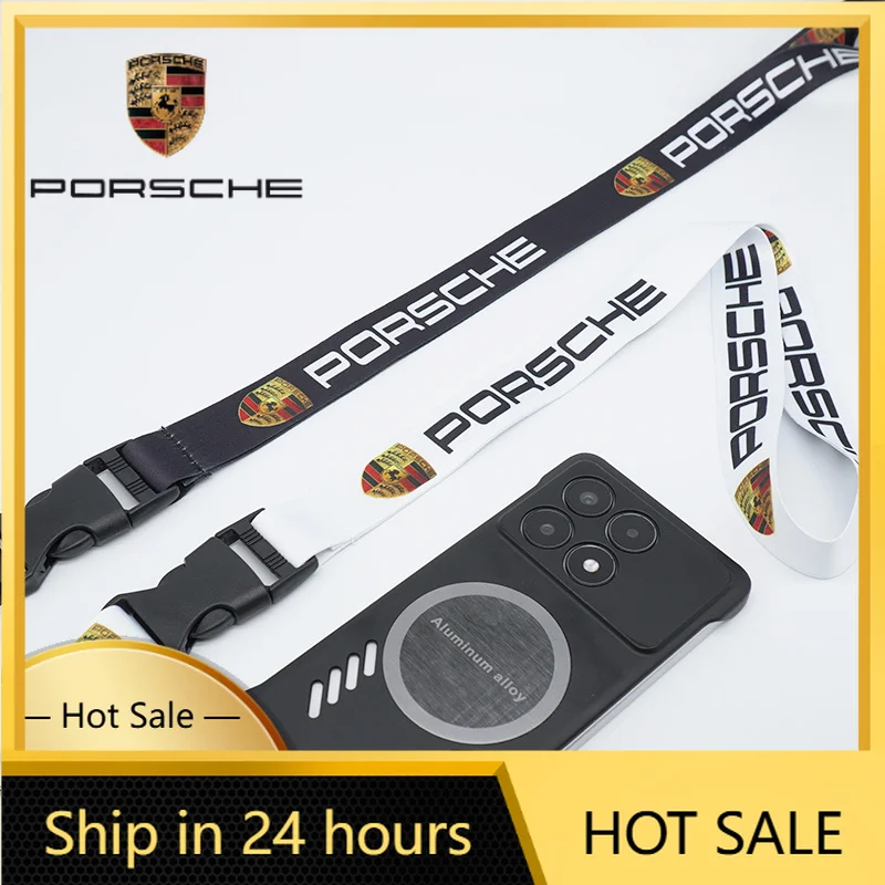 

Ремешок-шнурок для ключей, телефона, рабочего пропуска, ID-карты для Porsche Cayenne, Panamera, Macan, 911