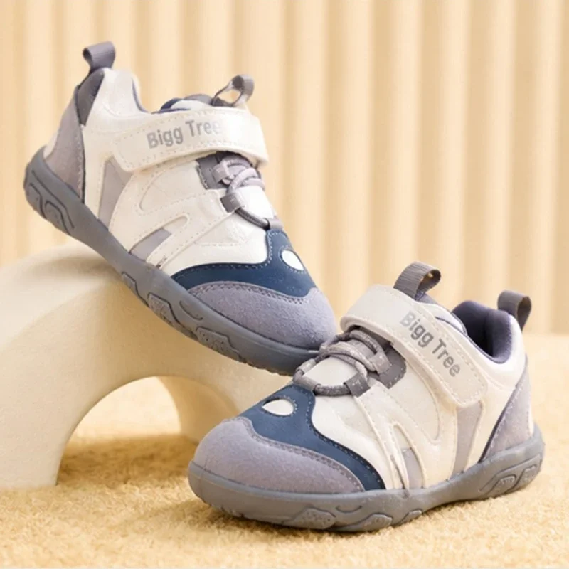 Boys Girls Sneakers Children's Leisure Non Slip Wear Resistant Sports Shoes Spring Autumn Contrast Color Leisure Running Shoes