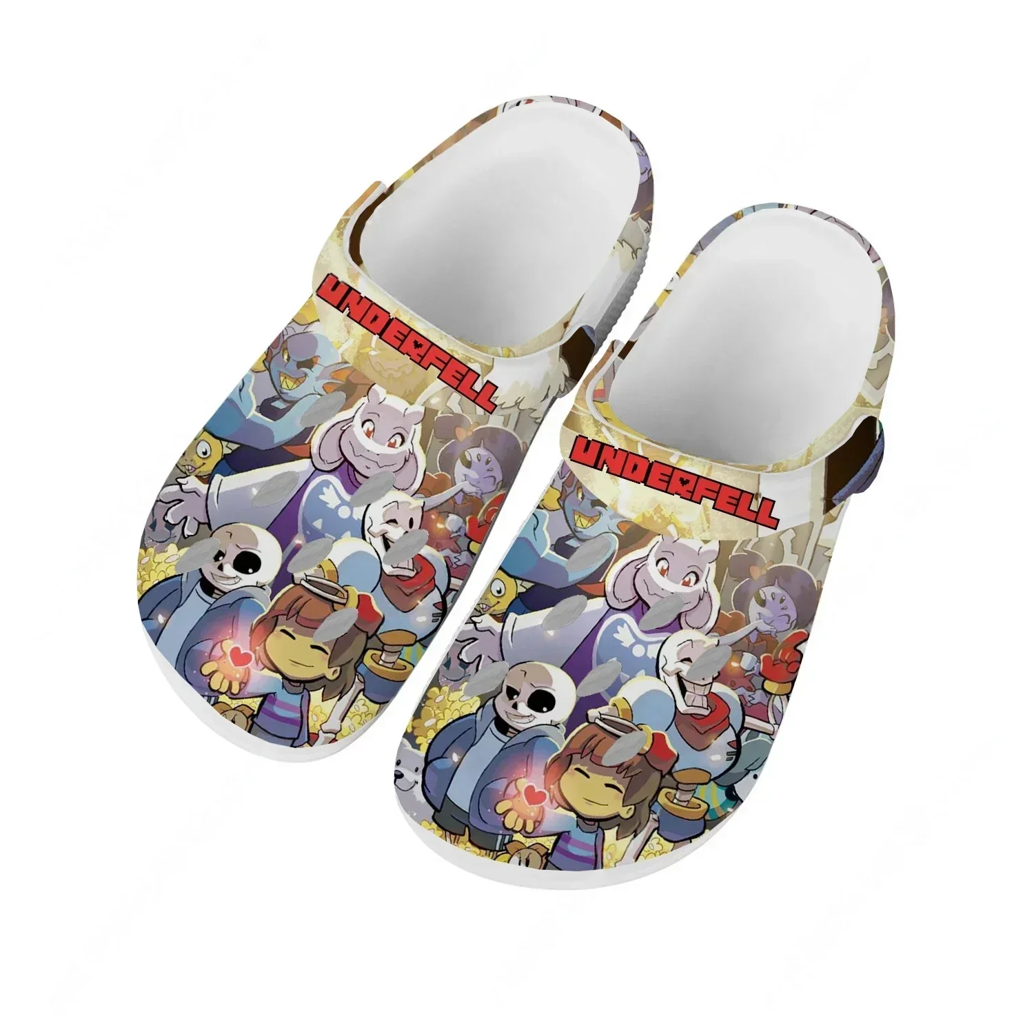 Undertale Water Shoes Mens Womens Comfortable Fashion Home Garden Clogs Customizd Sandals Beach Breathable Hole Slippers