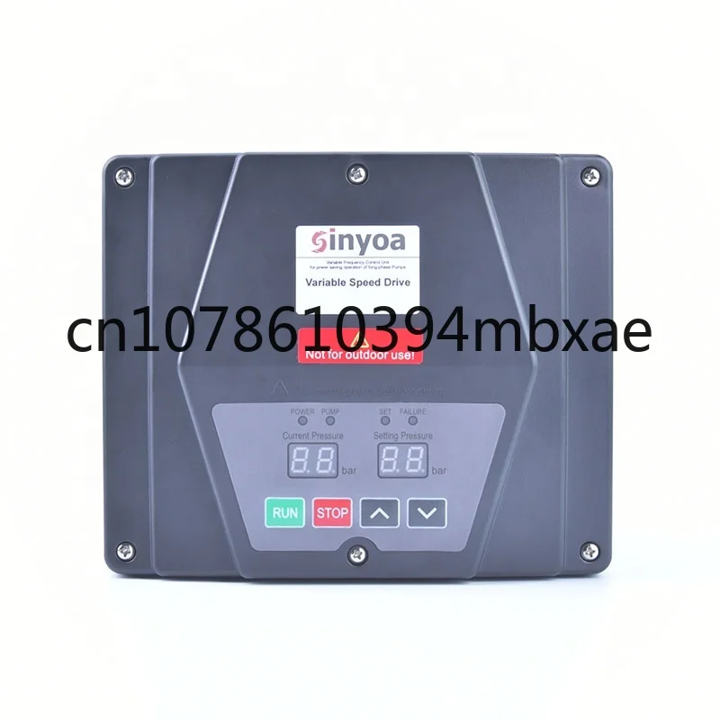 1.5kW single phase input variable speed drive smart water pump auto drive frequency inverter for constant pressure water supply