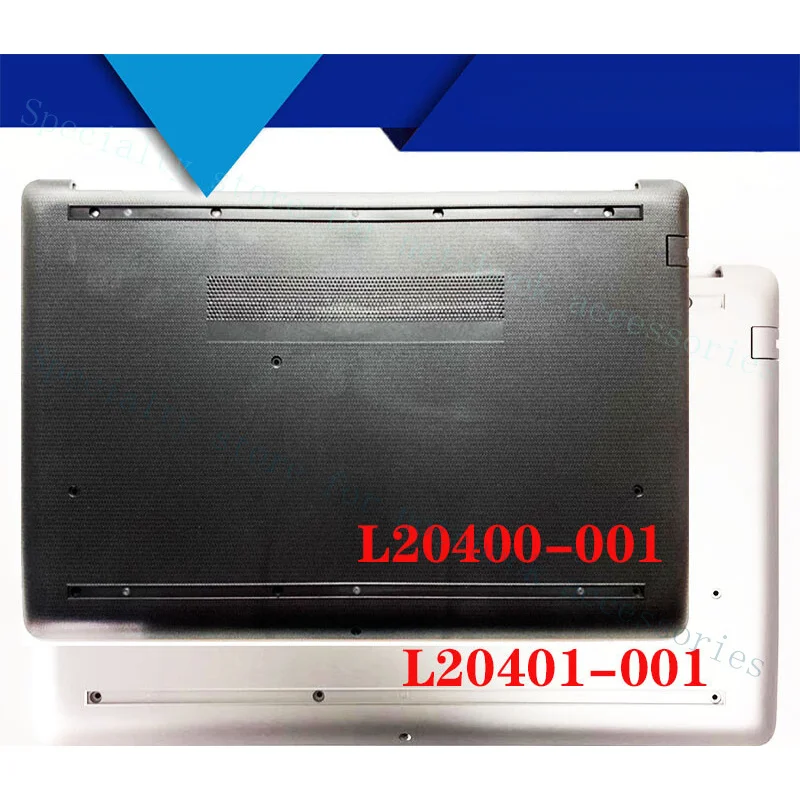 

A+ NEW For HP Pavilion 15-DA Without ODD D Shell Silver Black L20401-001 L20400-001