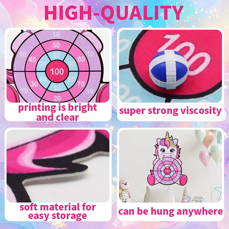 Nowa Duża Tablica do Gry w Darta z Kulami Samoprzylepnymi Zabawka Edukacyjna dla Dzieci Gry Sportowe Interaktywne do Użytku Wewnętrznego i Zewnętrznego Popularne Gry Imprezowe