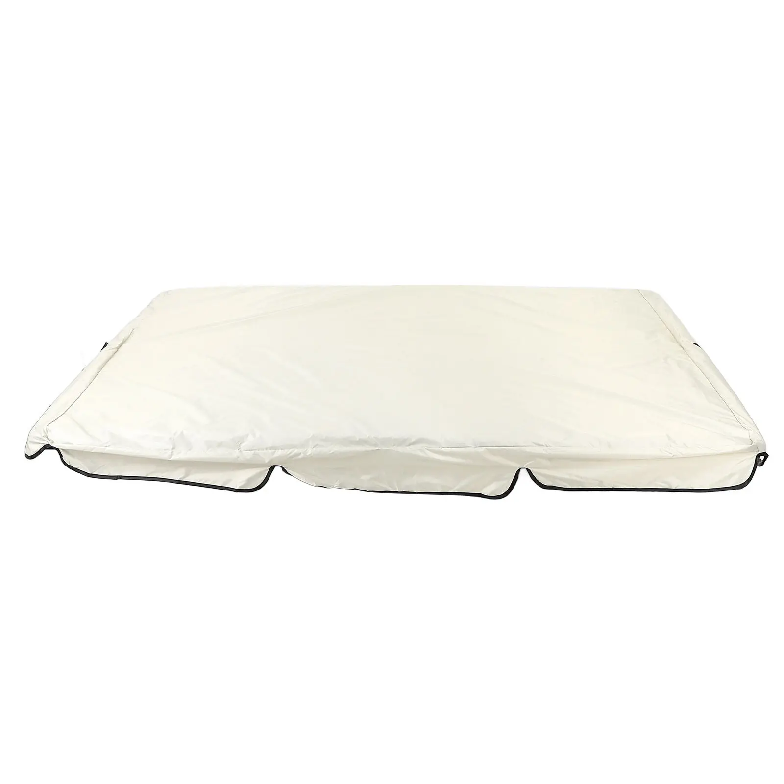 

Сменный чехол для садовой качели из водонепроницаемой ткани Оксфорд 190T, прочный, для патио, улицы, сада, защита от дождя, бежевый, 190x132x15 см