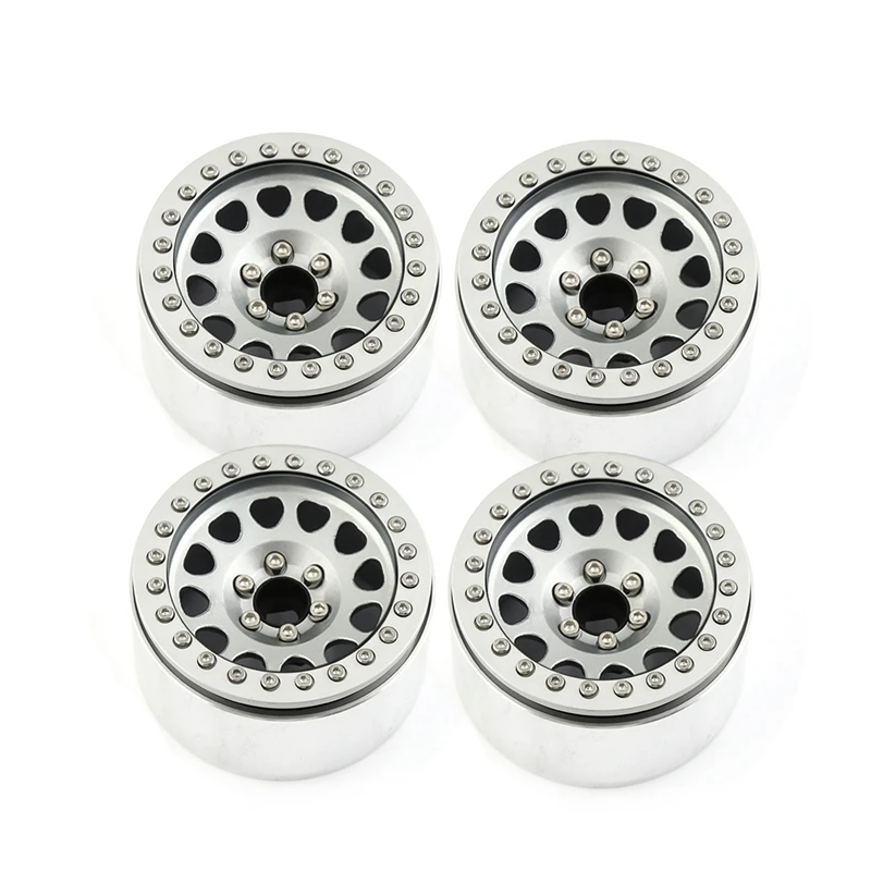 

2.2 Inch Metal Beadlock Wheel Rim Wheel Hub For 1/10 RC Crawler Car Axial Wraith Capra RR10 SCX10 Traxxas TRX4 TRX6