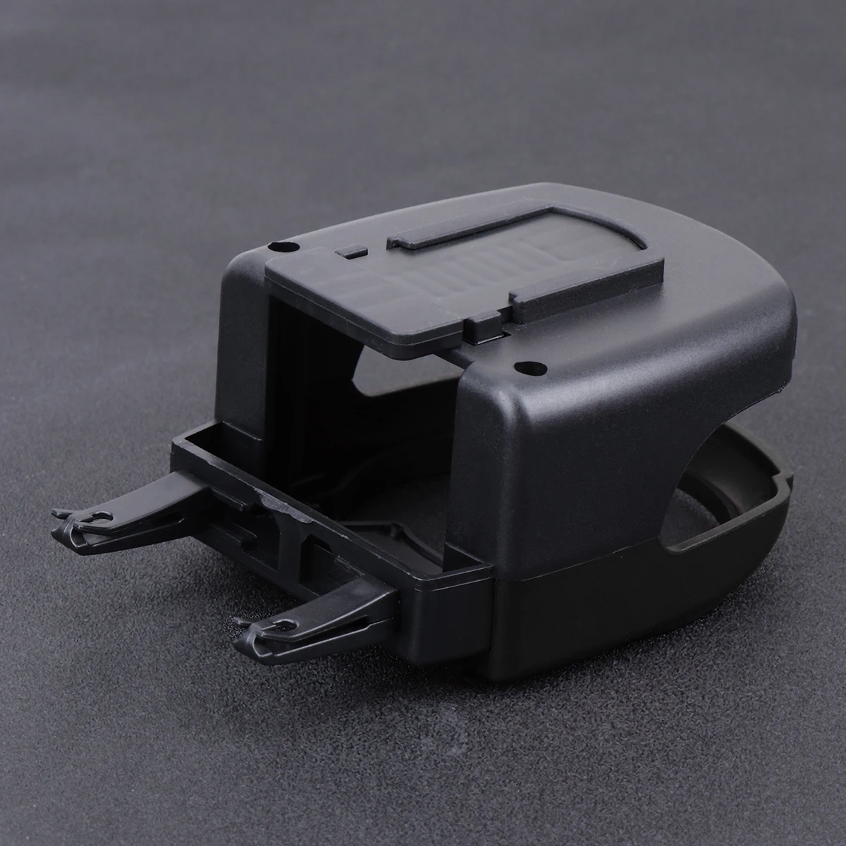 

3Pcs Car Cup Holder Black Durable Plastic Universal Air Outlet Rack Perfect for Can Storage Car Accessories