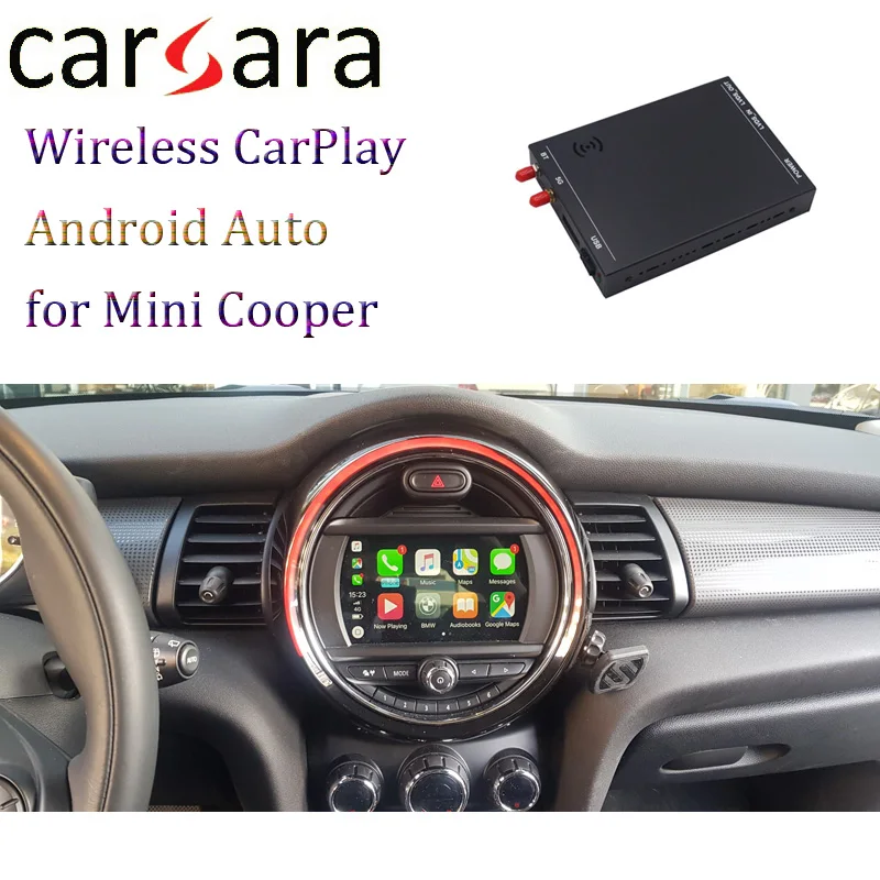 Androidauto Decoder Wireless CarPlay Box for Mini Cooper Retrofit R55 R56 R57 R58 R59 R60 R61 F54 F55 F56 F60 Clubman Countryman