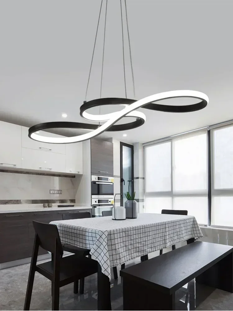 Moderne LED-hanglamp voor woonkamer hotel slaapkamer restaurant eettafel kroonluchter indoor home decor verlichtingsarmatuur - afbeelding 2
