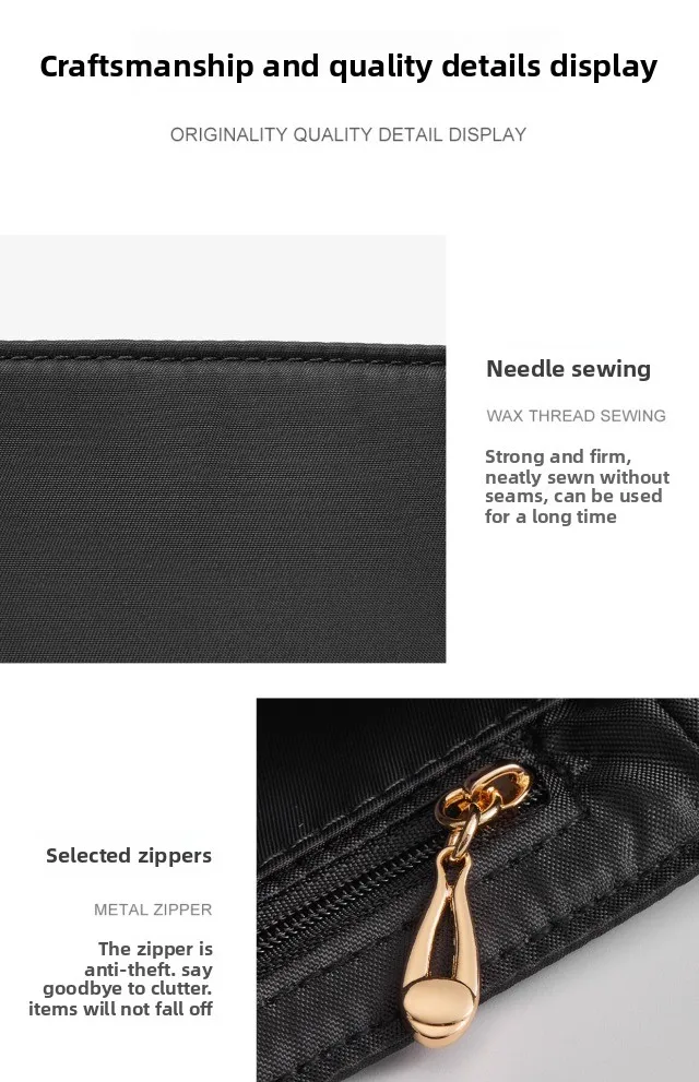 Bag Organizer Insert for Birkin 25 Nylon Storage Platinum Bag Support orderly Storage Neat Inner Modification Bag Accessories