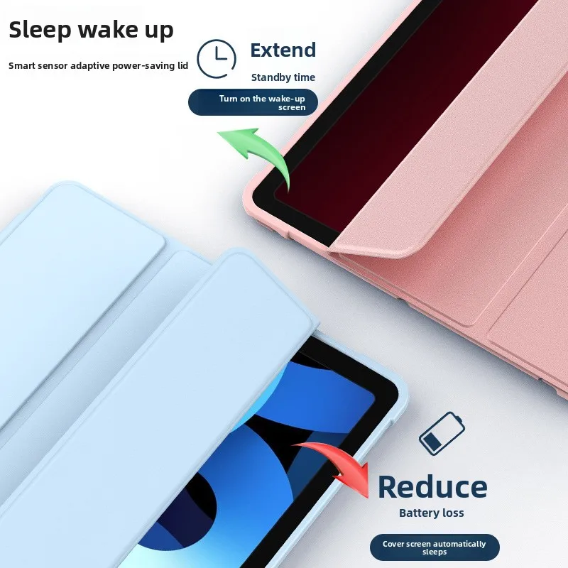 متوافق مع حافظة Apple iPad 11 مقاس 10.2 بوصة مع فتحة قلم Pro Silicone Air 4 حافظة جلدية ناعمة صغيرة 7