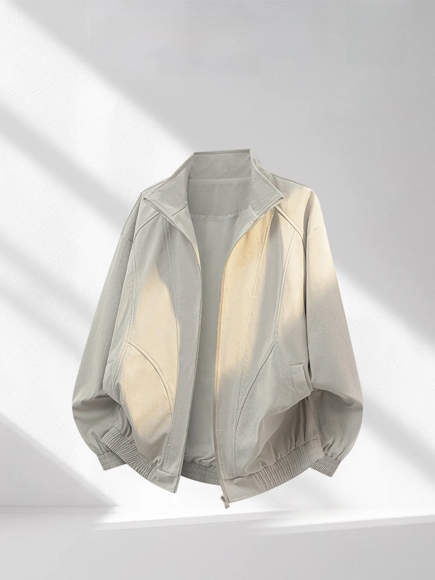 

Мужская куртка Wassup Glory с воротником-стойкой, повседневная, спортивная, осенняя, новая, модная, брендовая, из прочного полиэфирного волокна, на молнии