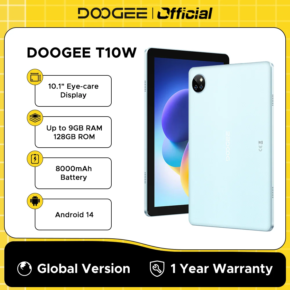 Clearance DOOGEE T10W Tablet PC
