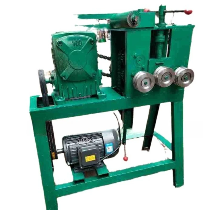 

Square tube round tube coiling machine 32 type electric steel tube stainless steel tube rounding machine 360 degree