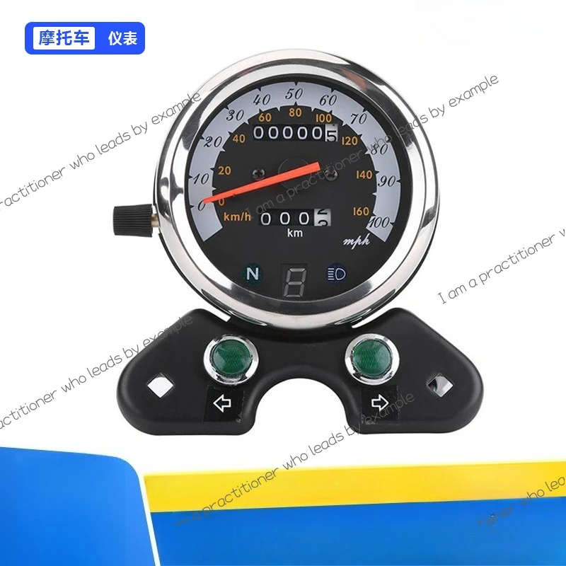 

Applicable toCG125 Motorcycle Retro Instrument Meter Odometer GN125 Ranger Grass Flying Tianjun
