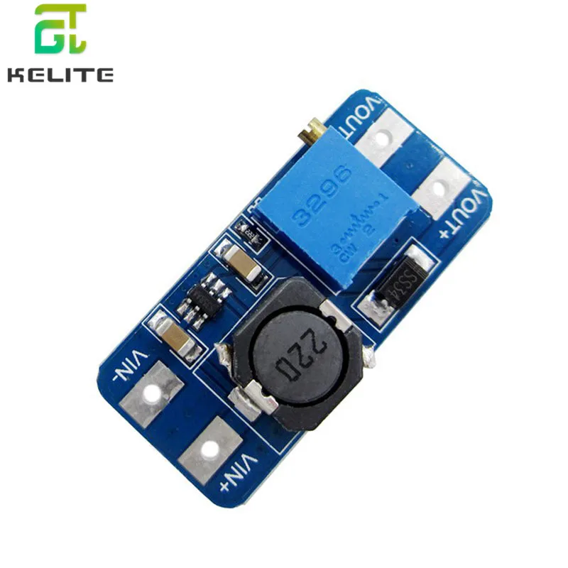 

100pcs MT3608 DC-DC Step Up Power Apply Module Booster Power Module MAX output 28V 2A