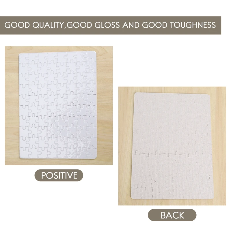 Sublimation Blank Puzzle 10Pcs/Lot DIY Craft A5 Jigsaw Puzzle For Sublimation Ink Transfer