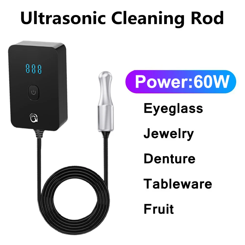 Mini Ultrasonic Cleaning Machine,Jewelry Cleaner,Watch, Glasses,Dishes,Fruit,Vegetable,Teeth Sonic Washing,Appliances Ultrasound