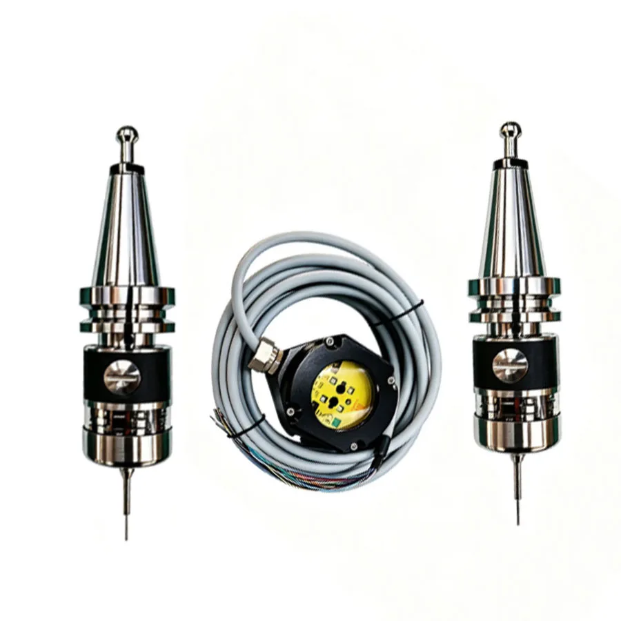 CNC infrared wireless touch probe 3D automatic edge finder, machining center five directional trigger machine tool probe.