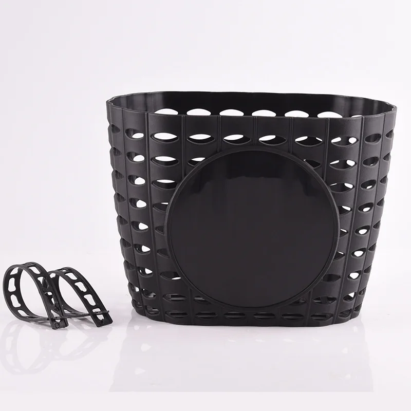 

Bike Handlebar Basket Plastic Breathable Design Easy Installation for Kids/Adult Bicycles Durable Lightweight High Quality