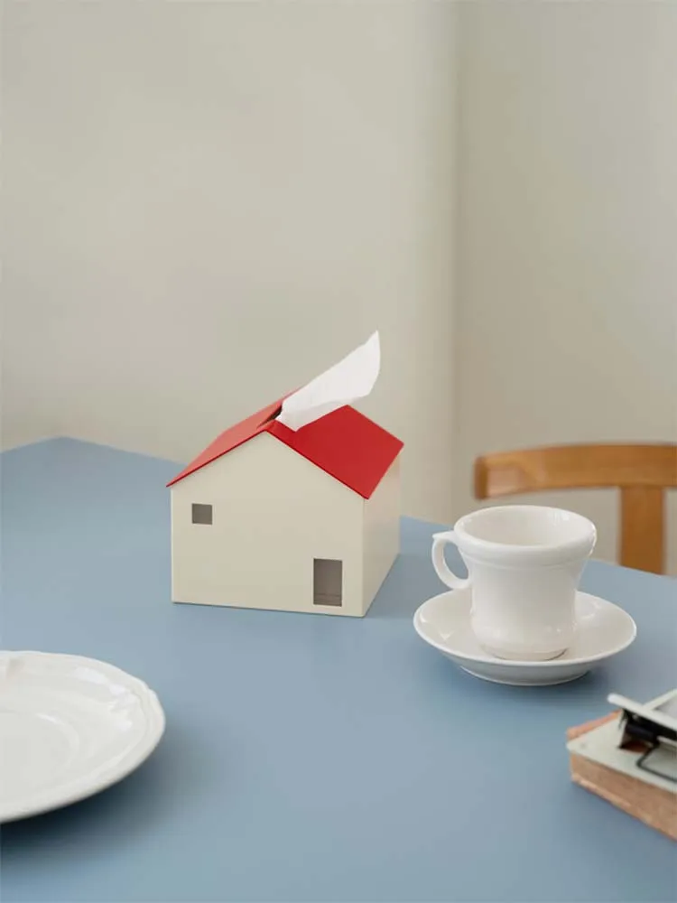 

Креативный дизайн в виде домика: коробка для салфеток, держатель для салфеток премиум-класса для гостиной, железный декоративный элемент для самостоятельного изготовления (DIY) Dopne