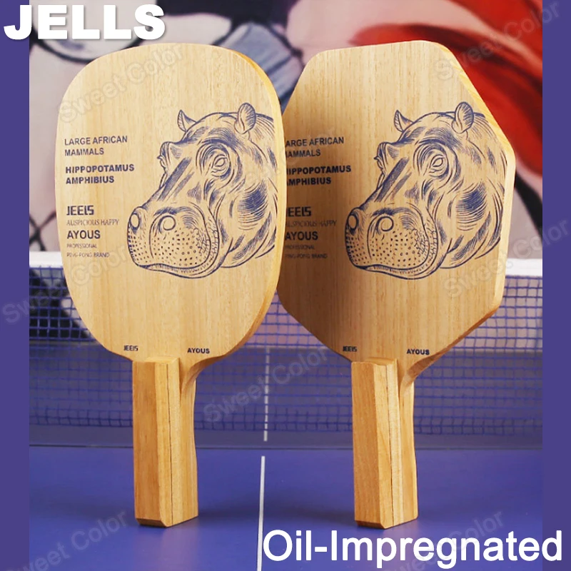 jeels-raqueta-de-tenis-de-mesa-de-1-capa-impregnada-con-aceite-de-ayous-hexagonal-estilo-japones-engarce-penhold-raqueta-de-ping-pong-engrosada-peso-102±5g