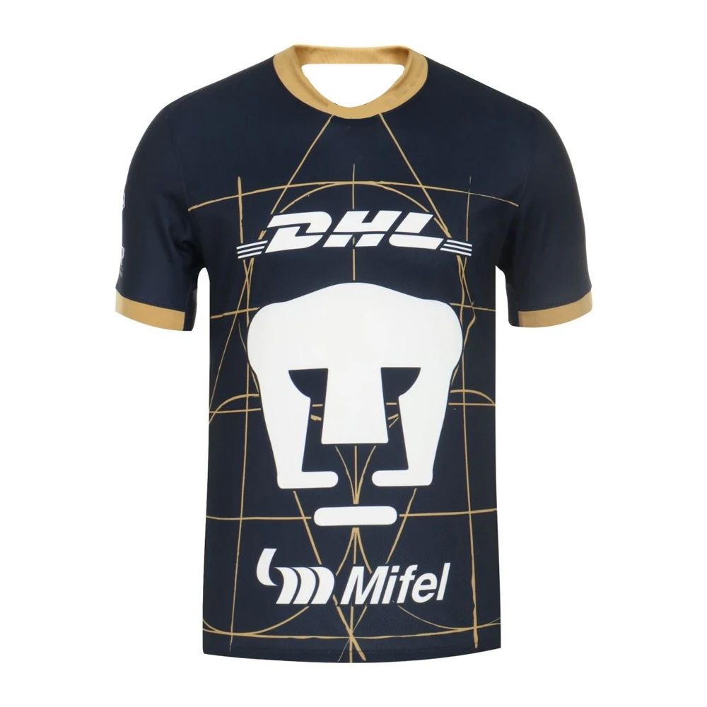

24-25 Hot Selling Mens Pumas UNAM Short Sleeve Football Shirt Youth Kids Training Soccer Uniform Breathable Oversized Jersey