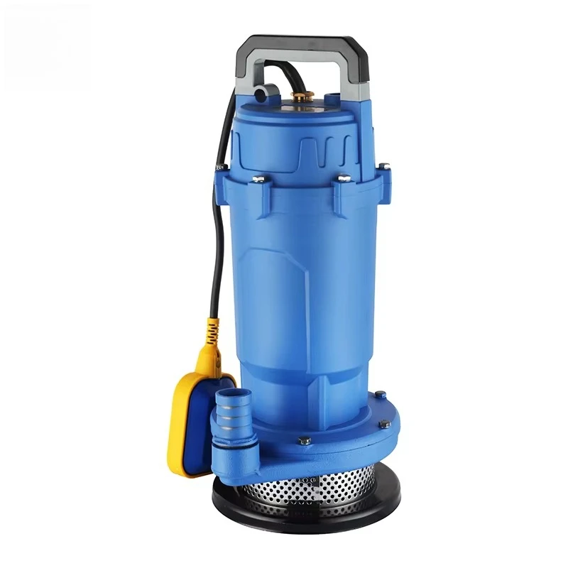 Mini automatic deep well pump, automatic high pressure submersible pump, cast iron flange connection
