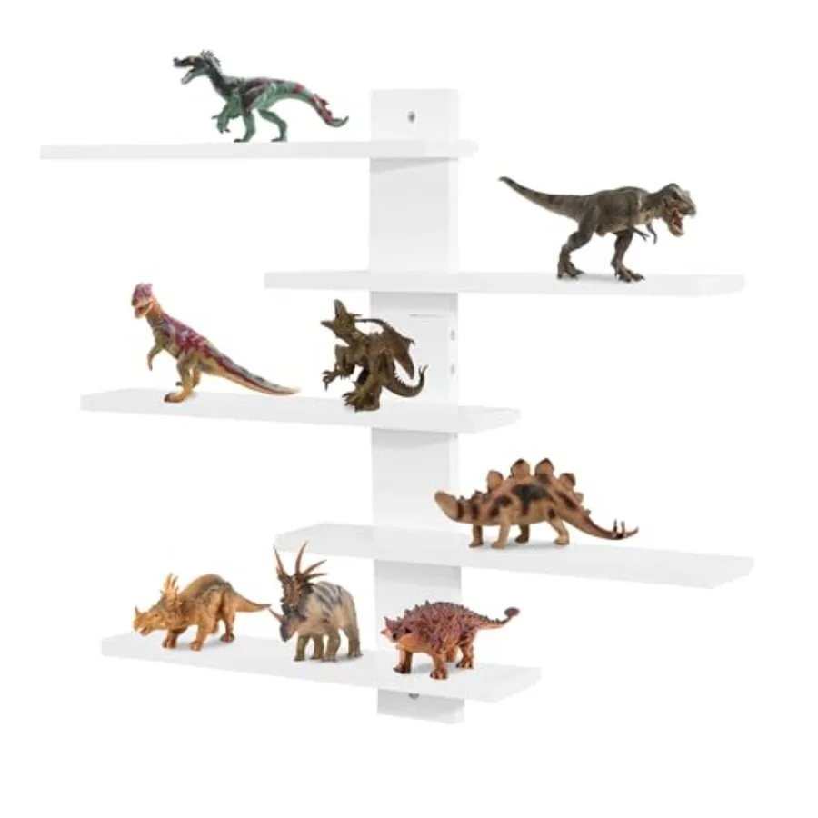 

Floating Shelf for Wallfor Tonie Shelf Small Wood Display Shelves Rack for Collectibles-Figures Shot Glasses Mini Decor for Toy