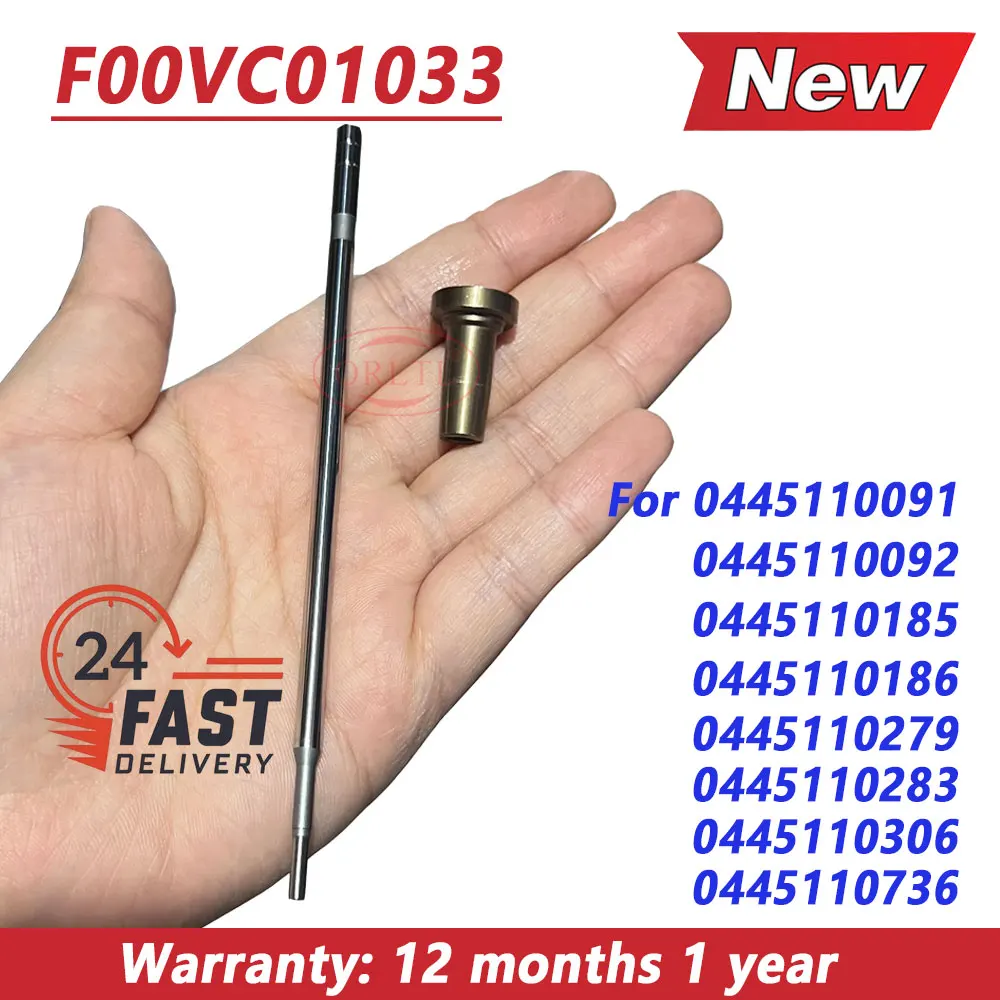 

F00VC01033 Control Valve F 00V C01 033 for Injector 0445110091 0445110092 0445110185 0445110186 0445110279 0445110283 0445110306