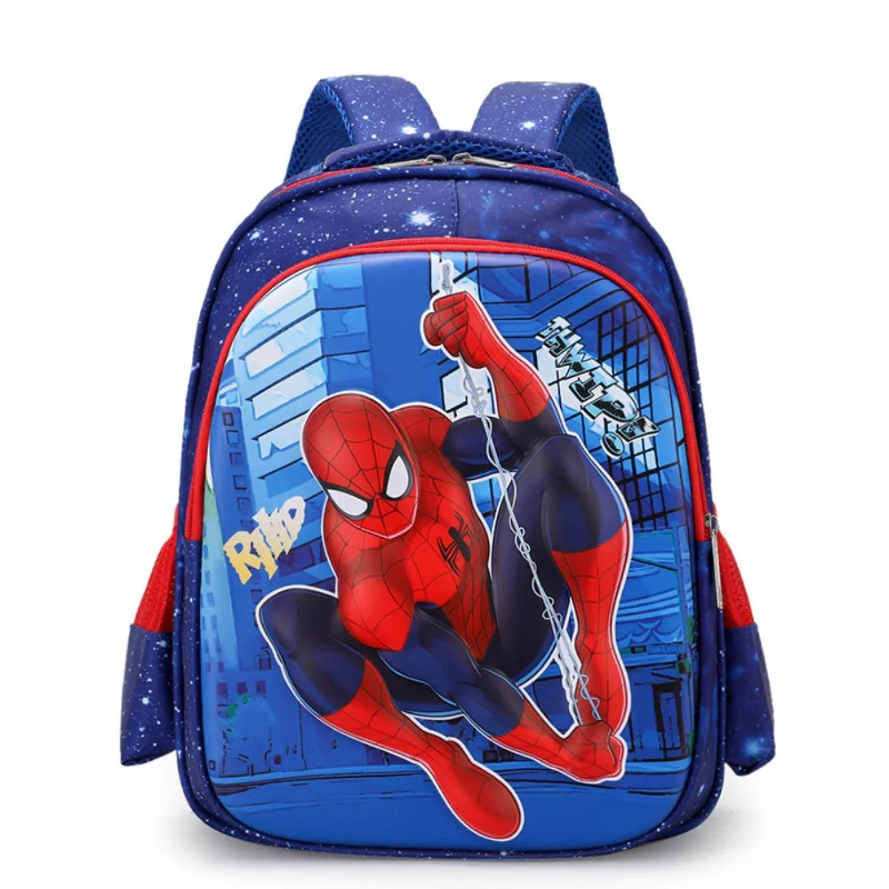 3D Cartoon Spider Man Children's Hard Shell Bag Cute Kindergarten Girls and Boys' Backpack Lightweight Back Protection Backpack